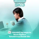SKG 4356E Özel Isı Terapisi-Termoterapi TENS EMS Frekans Terapi Destekli Boyun Masaj Aleti:Robotu